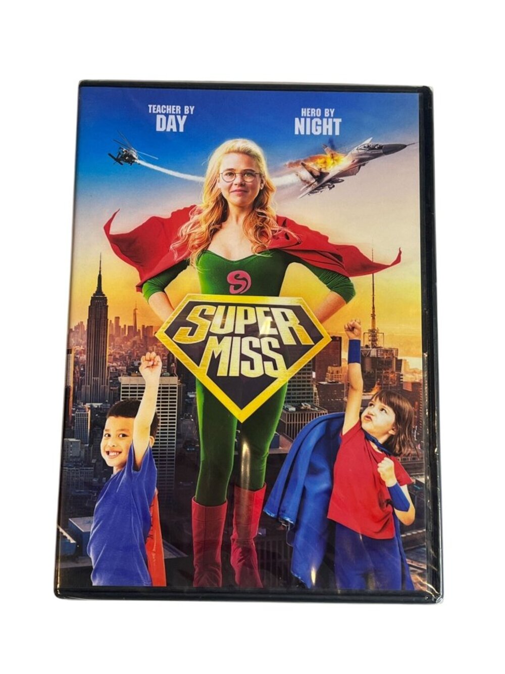 Super Miss DVD Family Comedy Superhero Teacher Zoo Animals New